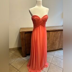 Morí Lee dress, stunning Peach size 8 excellent condition